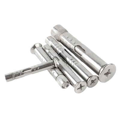 China Stainless Steel 304 Customized Stainless Steel Cross Recessed Countersunk Internal Expansion Anchor Bolt for sale