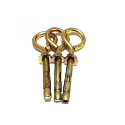 China Carbon steel Customized Heavy Duty Sleeve Anchor Fix Rawl Bolt With Eye Hook for sale