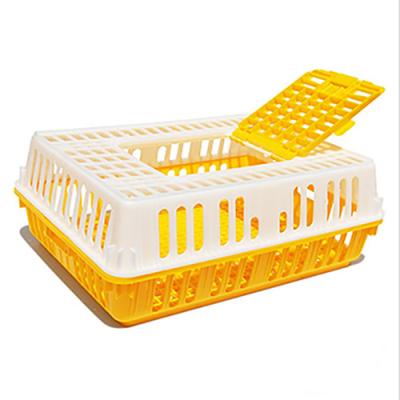 China Poultry Transport Crate Products Poultry Chicken Transport Case Plastic Live Chicken Transport Cage for sale