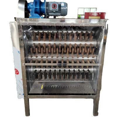 China Customized small slaughter line chicken plucker drill bit tea plucker machine for poultry factory chicken plucker and scalding machine for sale