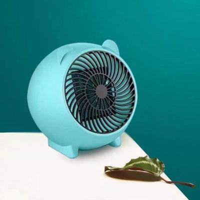 China Cute Space Heater Portable Hotel Pig Warmer in Winter Fan Household Electric Heater For Office Ceramic USA Small Space Heaters for sale