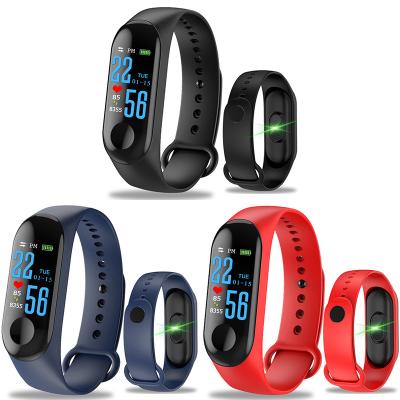 China Smart Pro Touch Screen M3 Band Wristband Heart Rate Monitor Watch Activity Waterproof Fitness Tracker for sale