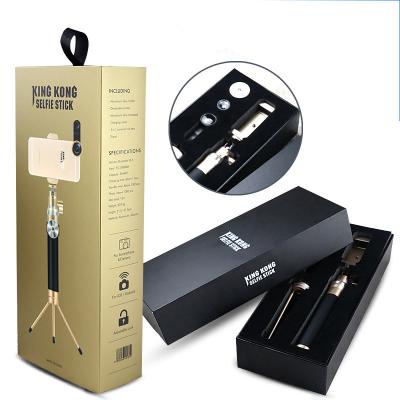 China Luxury Handheld King Kong Foldable Selfie Wireless Remote Extendable Aluminum Alloy+Metal Aluminum Alloy Stick Monopod Shutter Tripod for iPhone 6 plus Samsug for sale