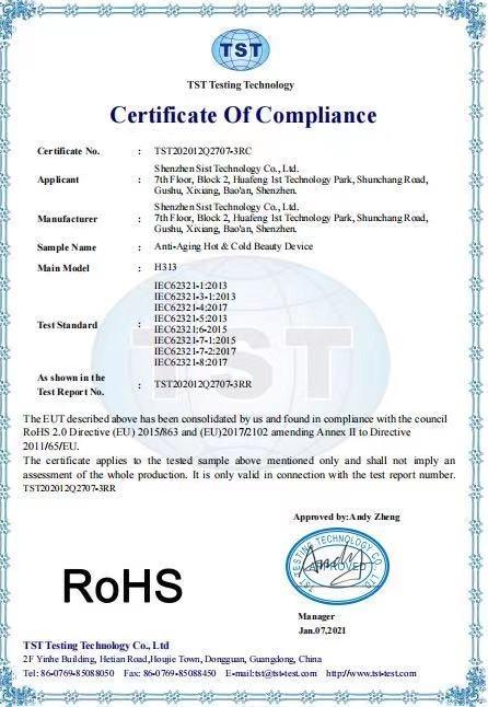 RoHS - Shenzhen Sist Technology Co., Ltd.