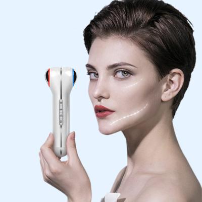 China Handheld Facial Cold-Hot Use Anti Aging Skin Care Face Massager Compress Face Lift Massager RF Renewal for sale