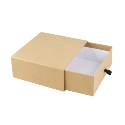 China Recycled Eco Friendly Jewelry Materials Drawer Cardboard Package Cajas Para Joyeria Recycled Paper Box for sale