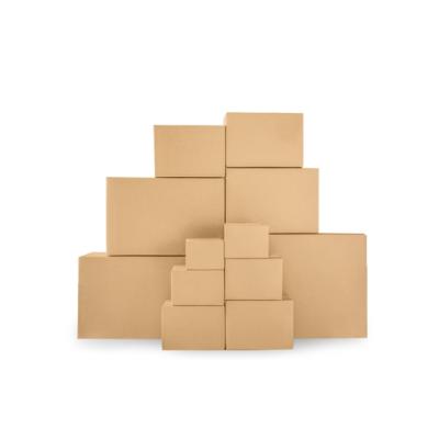 China Recycled Materials Paper Box Suppliers Shipping Cardboard Package Custom Corrugated Paper Boxes for sale