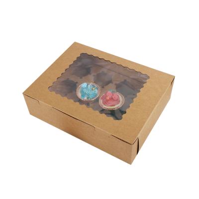 China Recycled Materials Paper Durable Recycled Materials Color Coated Paper Gift Foldable Cake Box for sale