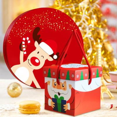 China Recyclable Custom Printing Christmas Gift Packaging Box Christmas Decor Eco - Friendly Ribbon for sale