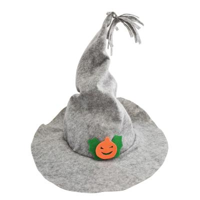 China Amazon Halloween Halloween Hat Kids Glowing Adult Dress Up Comfortable Hot Selling Cheap Prices Up Witch Wizard Hat Products Hang Witch Hats for sale