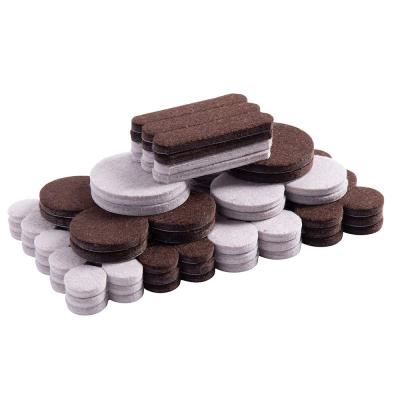 China Protect Furniture Self Stick Furniture Felt Pads Hardwood Floor Protectors for sale