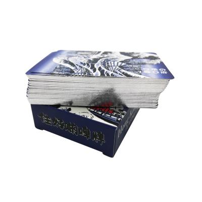 China Factory price paper or plastic custom tarot cards printing playing card tarot decks with booklet for sale