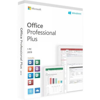 China Stock Software Ready for Office 2019 Pro Plus Email Delivery online activation Office 2019 Professional Plus key send by Email Office 2019 professional plus for sale