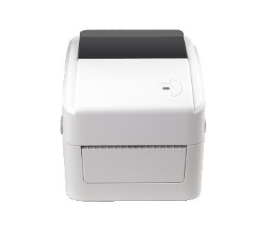 China White Single USB 4inch 127mm/s Barcode Thermal Label Printer 420B 20mm To 108mm Width Desktop Mode Printing for sale