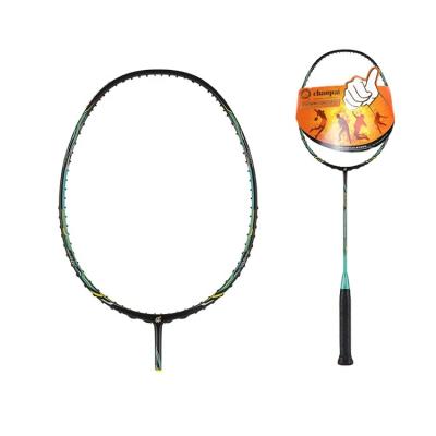 China Badminton Racket ULTRA CARBON 6900 Sound Handle Set With Bag Carbon Red Blue Yellow Green King Logo Rubber Shaft Weight for sale