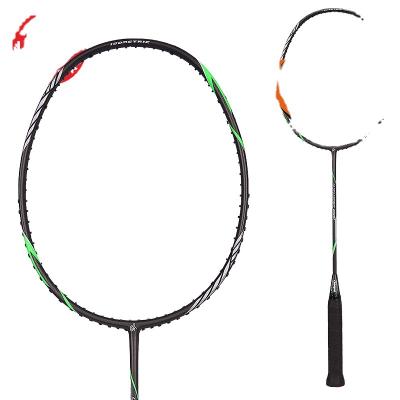 China Sound CHAOPAI ULTRA Badminton CARBON 6600 Racket Light Weight Carbon Fiber Green Orange Game for sale