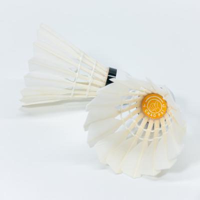 China PU cork chaopai yellow cheap nylon shuttlecocks high quality feather half most longevity badminton chaopai shuttlecocks for sale