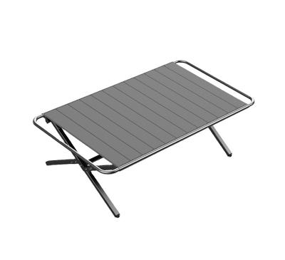 China Modern Aluminum Outdoor Folding BBQ Table Lift Rack Portable Picnic Egg Roll TablePool Table for sale