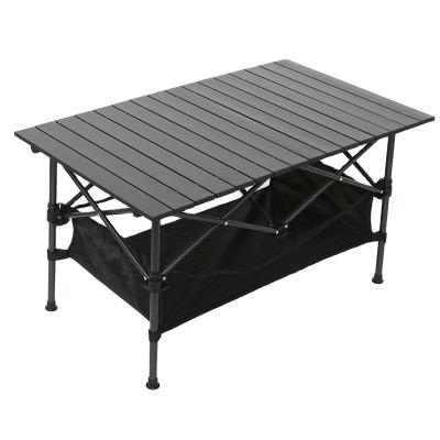 China Folding Table Portable Modern Outdoor Aluminum Portable Camp Picnic BBQ Grill Car-Mounted Lift Mounted Omelet Table for sale