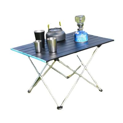 China Modern Outdoor Folding Chairs Convenient Omelet Table Camping Fishing Car Camping Outdoor Folding Table for sale