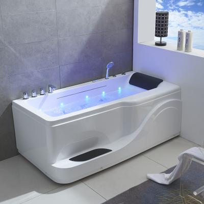 China New Luxury Double Side Skirt ABS (Left Skirt) 2 Person Spa Fiberglass Bathtubs Hot Tub For Dubai for sale