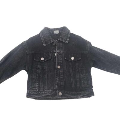 China New Design Breathable Kids Clothing High Quality Casual Wear Long Sleeve Loose Denim Jackets For Boys With Breathable for sale