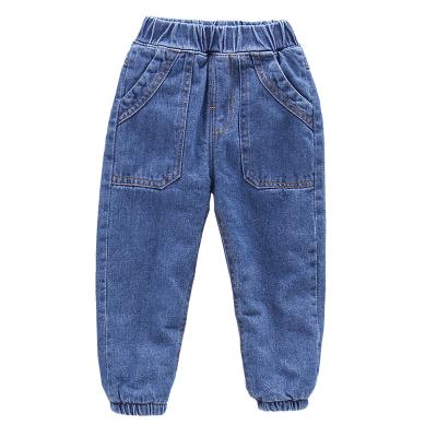 China Other Wholesale Hot Boys Factory Fashion Winter Jeans Thick Pants Trousers for sale