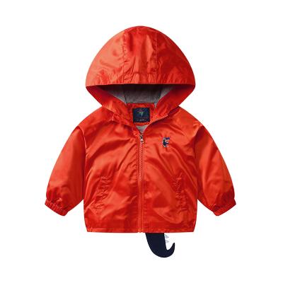 China Breathable the lovely hooded waterproof customized kids hoodie for boys dinosaur pattern kids hoodies for sale