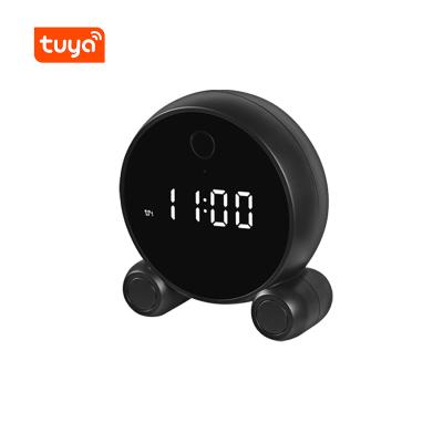 China Second Generation Smart Clock Mini NIGHT VISION Resolution Spy Camera1080P Hidden Camera For Tuya Smart for sale