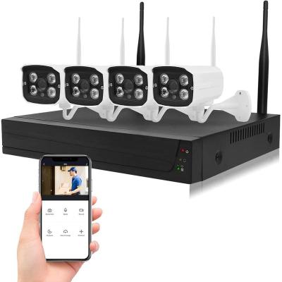 China 1080P NVR System Wireless wifi 2MP AI NIGHT VISION 8CH CCTV IP Camera Security System Outdoor Video Surveillance Kit for sale