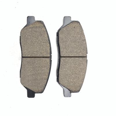 China Metal Utensils 2021 Good Effect Metal Utensils D1202 Quick Braking Brake Pads For KIA-Ba Rui/Hyundai New Shengda for sale