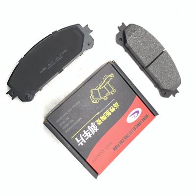 China Metal Utensils Factory Outlet Good Braking Effect Metal Utensils D1324 Truck Brake Pad For Toyota for sale