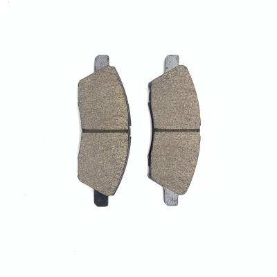 China Cost-effective Metal Products Hot Sale Metal Utensils D1592 Brake Pad Motorcycle For Nissan-Tiida/Tiida/Liwei for sale