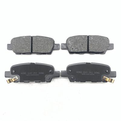 China Metal Goods Hot Selling Good Braking Effect Metal Utensils D1288/D905 Nissan Brake Pads For Nissan-Teana/Sylphy/Qashqai for sale