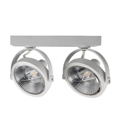 China Modern High Quality 30W AR111 QR111 GU10 COB LED CCT Dimmable Spot Light Outdoor Mounted Ceiling Light for sale