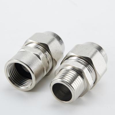 China Pipeline Transport Gas Fitting Adapter Male Outside Diameter Tube Pipe Thread Pipe Thread Male Female Steel Carded for sale