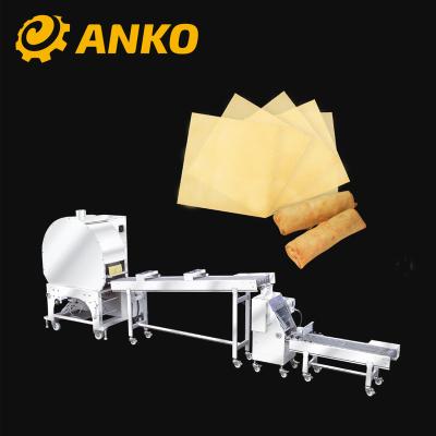 China Hotels Industrial Frozen Anko Spring Roll Wrapper Making Machine for sale