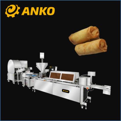 China Hotels Anko Industrial Filling Frozen Vietnamese Spring Roll Making Machine for sale