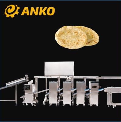 China food & ANKO Factory Scale Beverage Mixing Making Freezing Extrusion Lacha Paratha Making Machine for sale