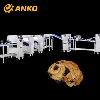 China Anko Small Scale Puff Pastry Extrusion Mixing Making Puff Pastry Food Machine for sale