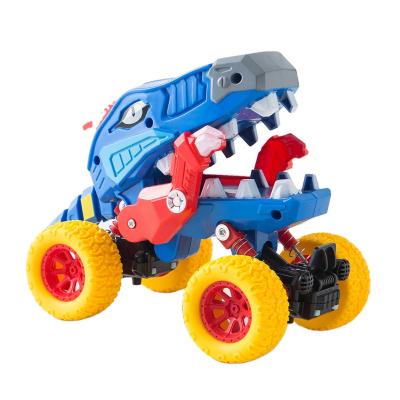 China Eco-Friendly Boys Dinosaur Pull Back Toy Truck Car. Cool dinosaur toys vehicles for kids and toddlers. Dino Trucks Monster Cars for boys for sale