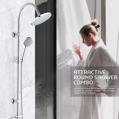 China Without Slide Bar Competitive Price Rain Shower Set With Best Hand Held Shower Head For Spa for sale