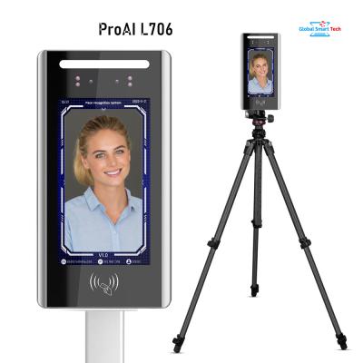 China Highly Integrated SOC This Professional Smart Face Recognition Access Control With 7.0 Inch Tft Screen for sale