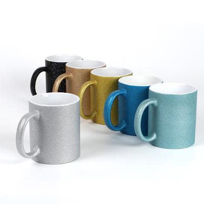 China Sublimation Sublimation Transfer Blank Color Mug Viable Thermal Pearl Mug Heat Coating Printing Sublimation Printing Ceramic Mugs for sale