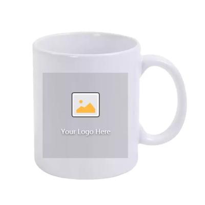 China Free Shipping 11oz Custom Sublimation Mug Logo USA Warehouse Viable Free Shipping Blank Mugs Custom Coffee Mug Ceramic Mug Sublimation Tumbler Mugs for sale