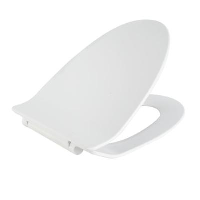 China SU010 Bathroom sets special shape urea soft close toilet seats for sale