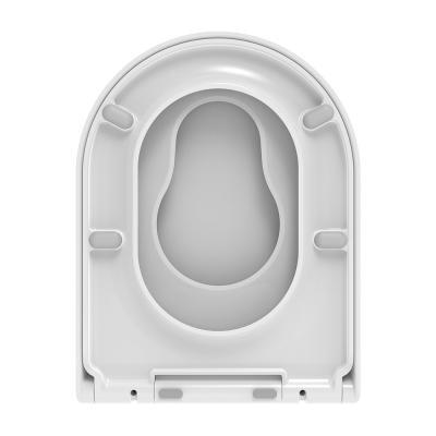 China 2 In 1 Child and Adult Toilet Seats UF Heavy Duty Material Elongated Family Toilet Seats for sale