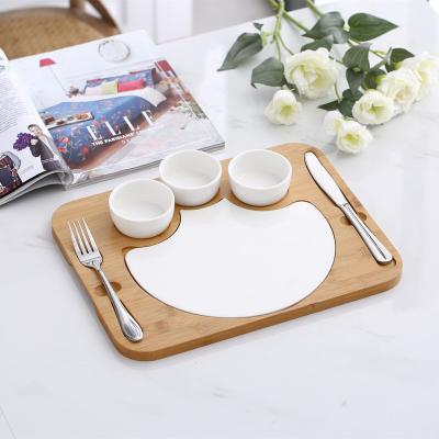 China Viable Factory Hot Sales Cheese Board Set Fruit Cutting Board Round Ceramic Cutting Board for sale