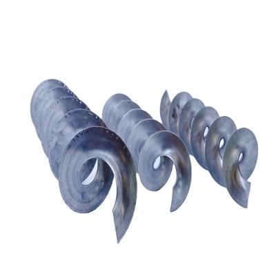 China High Quality Wear Resistance Custom Size Auger Feeding Accessories Continuous Helical Blade for sale