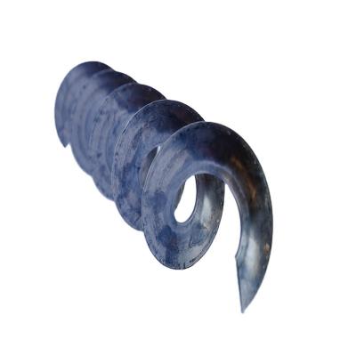 China Wear Resistance Custom Size Auger Screw Accessories Helical Screw Blade for sale